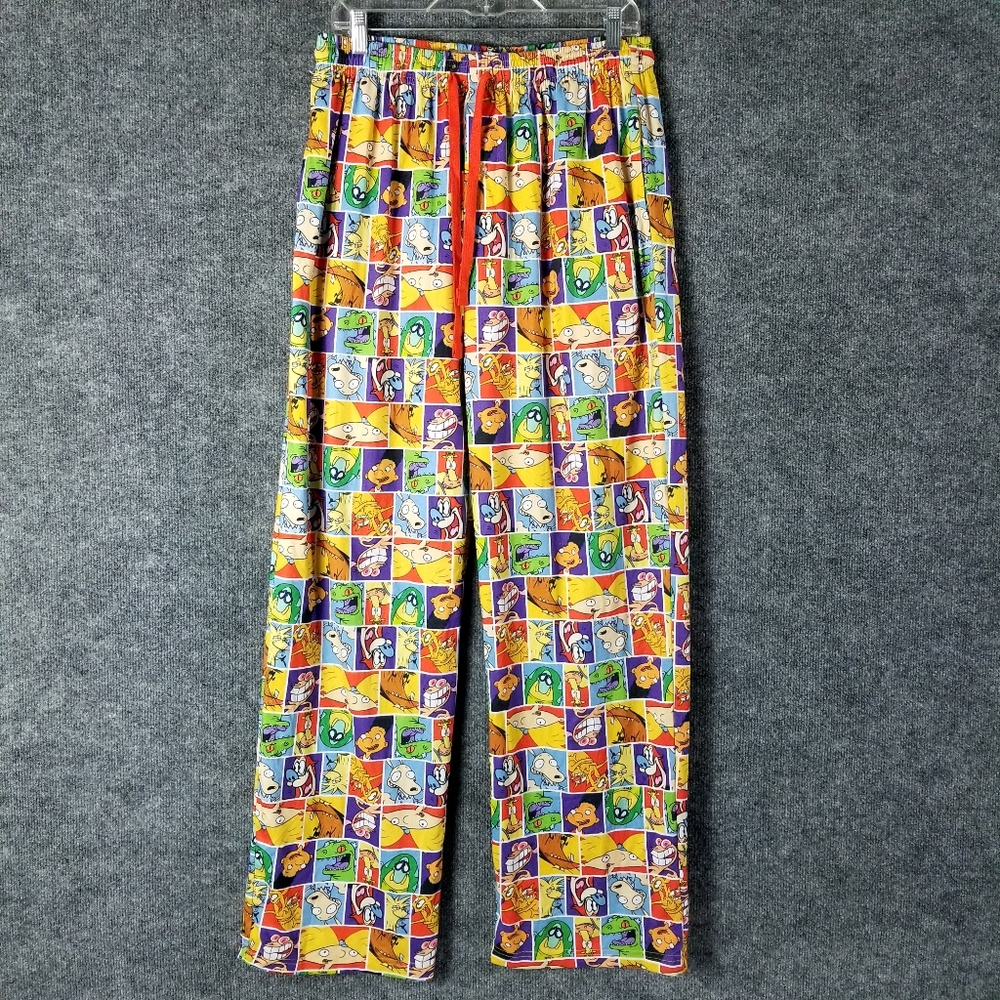 Nickelodeon Graphic Sleep Men's Pants 2021 Viacom International sz L